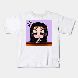 one piece - nico robin Kids T-Shirt